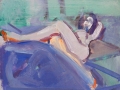 Reclining Nude, Legs Crossed