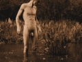 JWHiggs-Male-Nude-River-sepia
